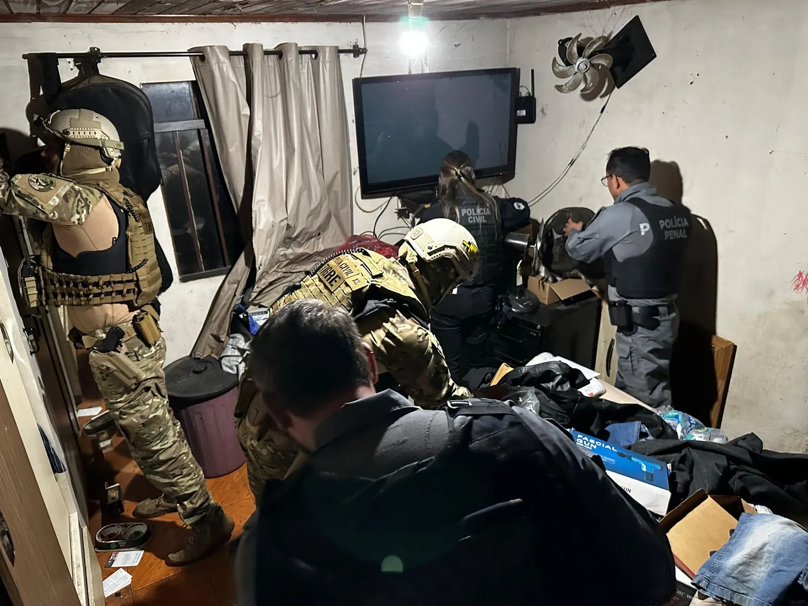 PCPR deflagra operação contra grupo investigado por crimes em unidade prisional