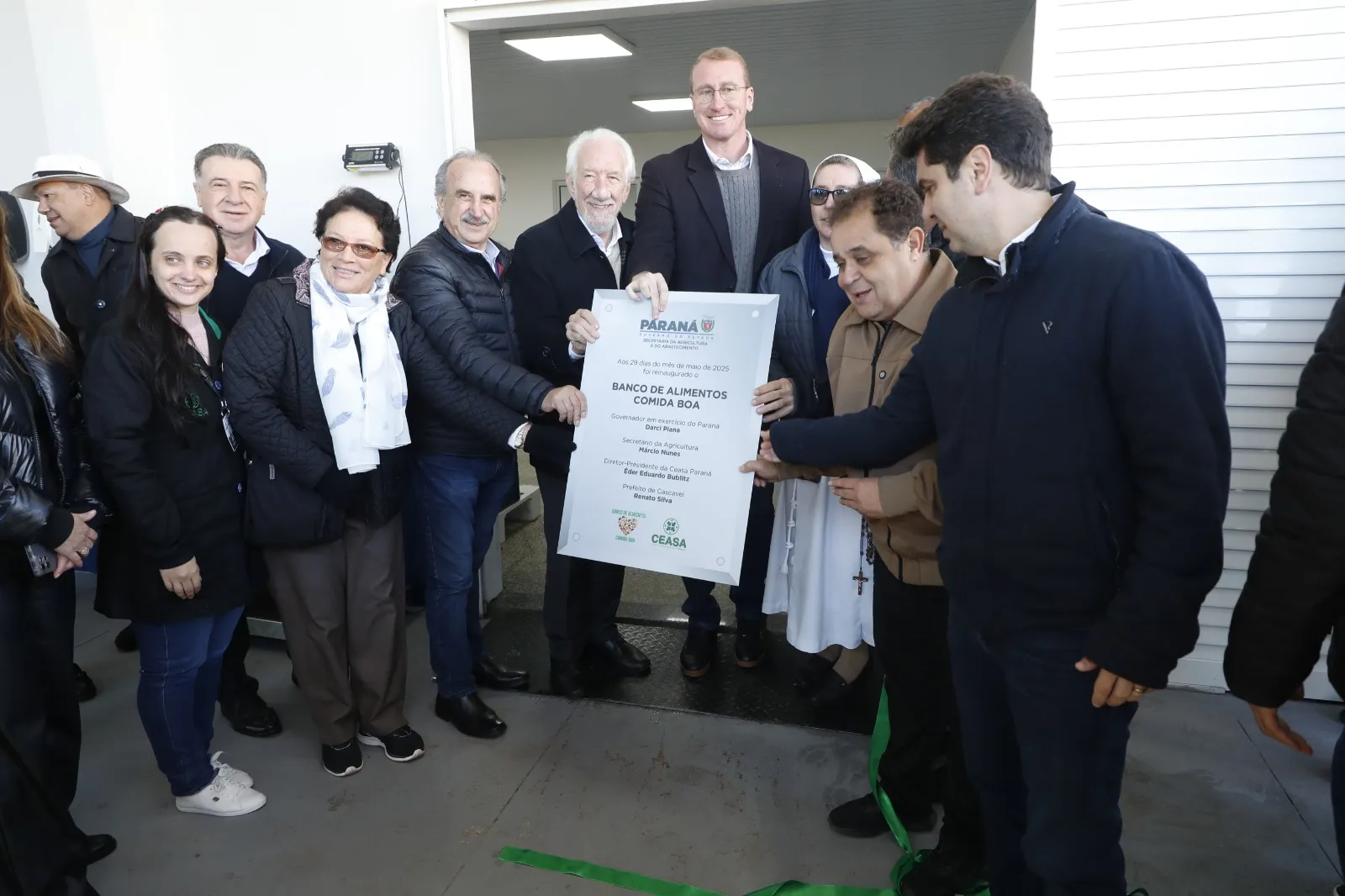 Cascavel ganha unidade moderna do Banco de Alimentos da Ceasa, que vai beneficiar mais de 32 mil cascavelenses