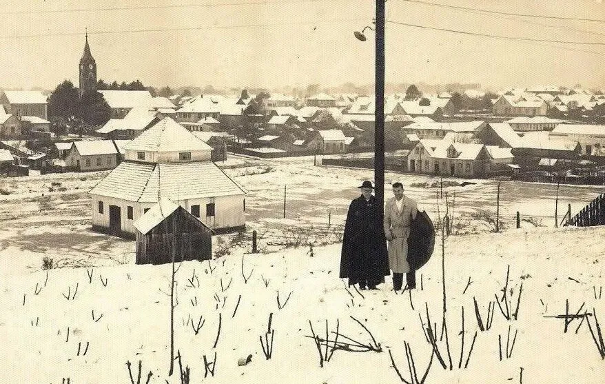 Saudade não tem idade: Neve em Palmas – 1955