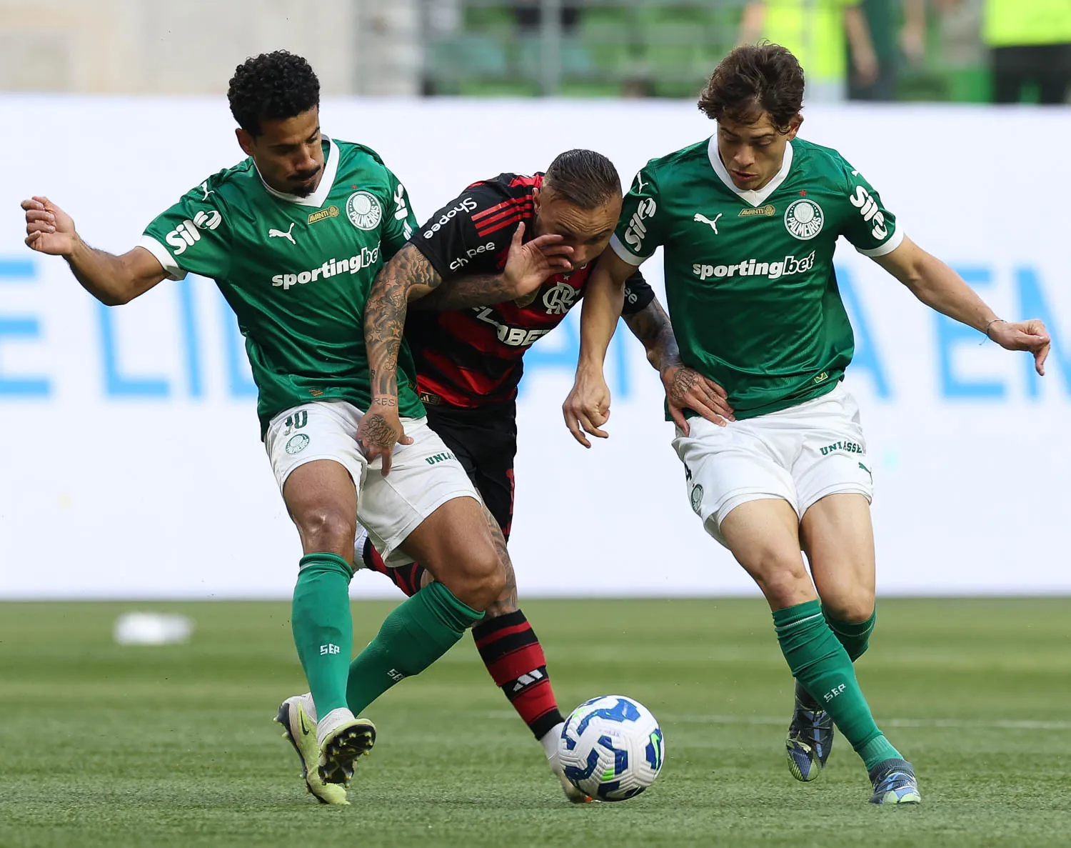 Verdão e Flamengo compartilham do mesmo objetivo