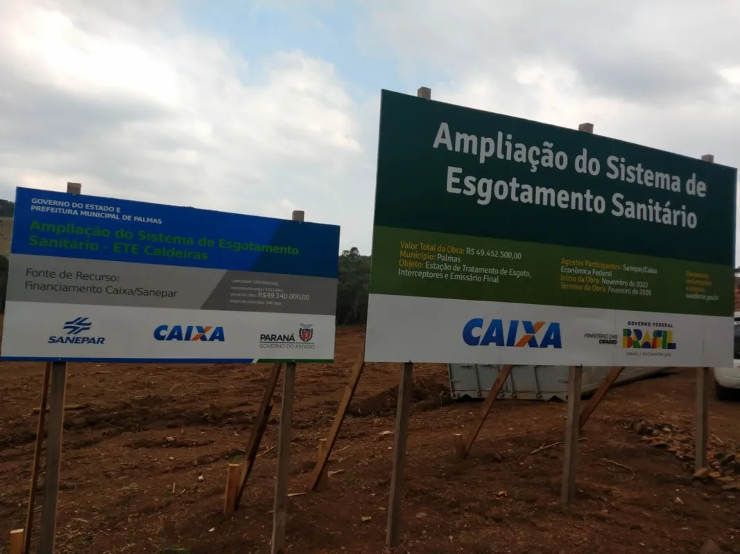 Empresa suspensa de licitar pela Sanepar acumula obras inacabadas