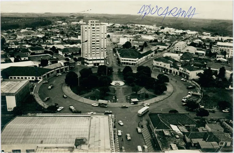 Saudade não tem idade: Vista panorâmica de Apucarana em foto sem data