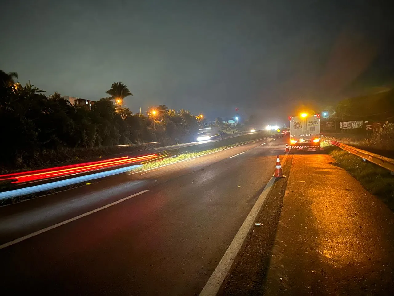 Homem morre atropelado na BR-277