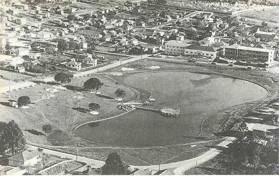 Saudade não tem idade: A Lagoa das Lágrimas, em Guarapuava, já teve passarela e pedalinhos