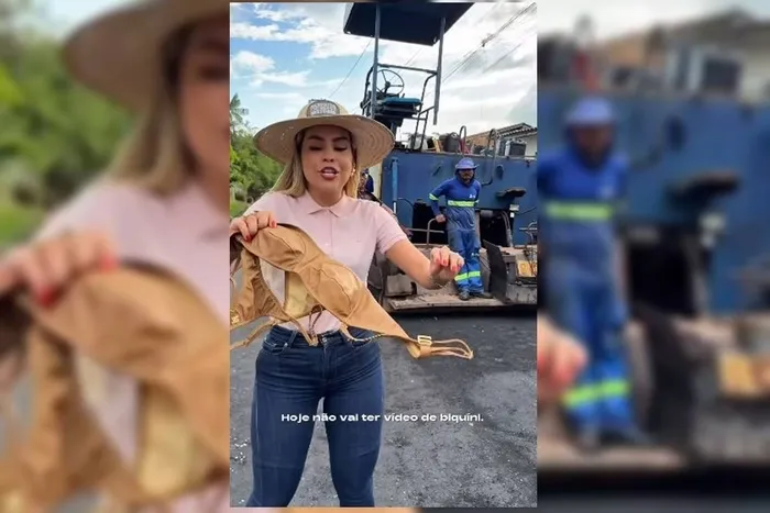 Vídeo: Após viralizar, prefeita faz novo post com biquíni