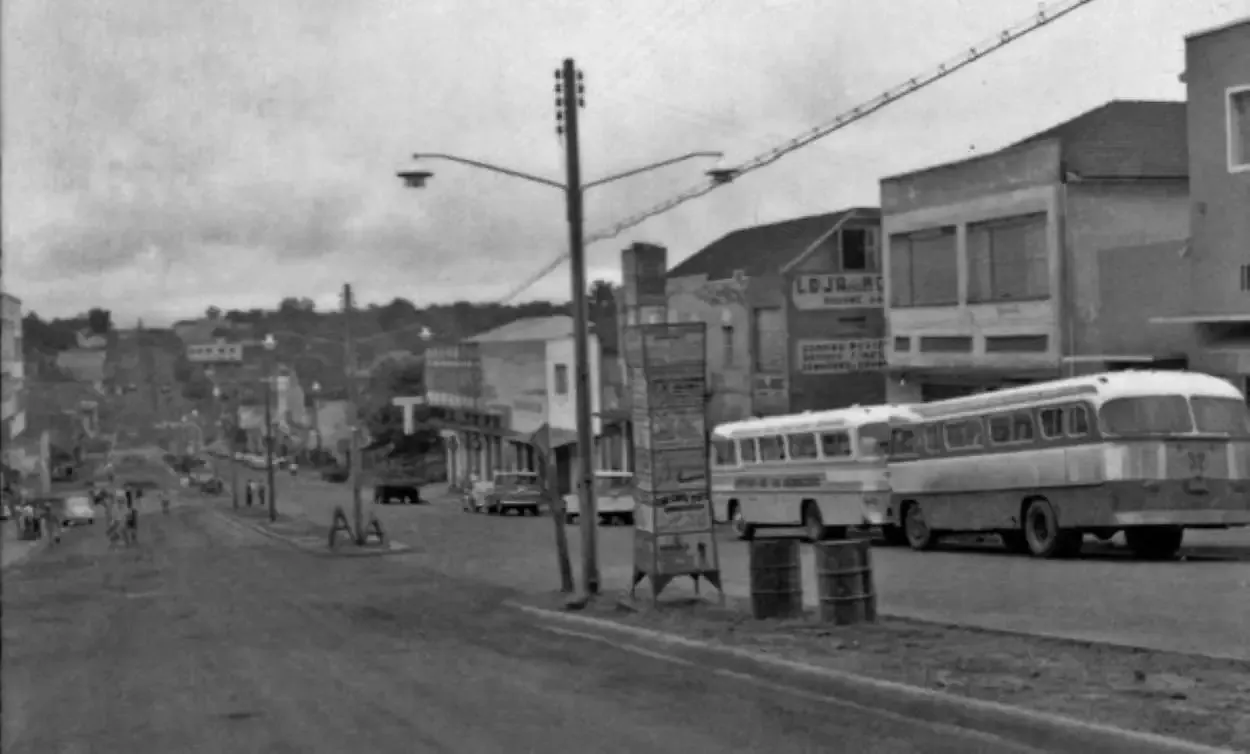 Saudade não tem idade: Centro de Foz do Iguaçu em 1965