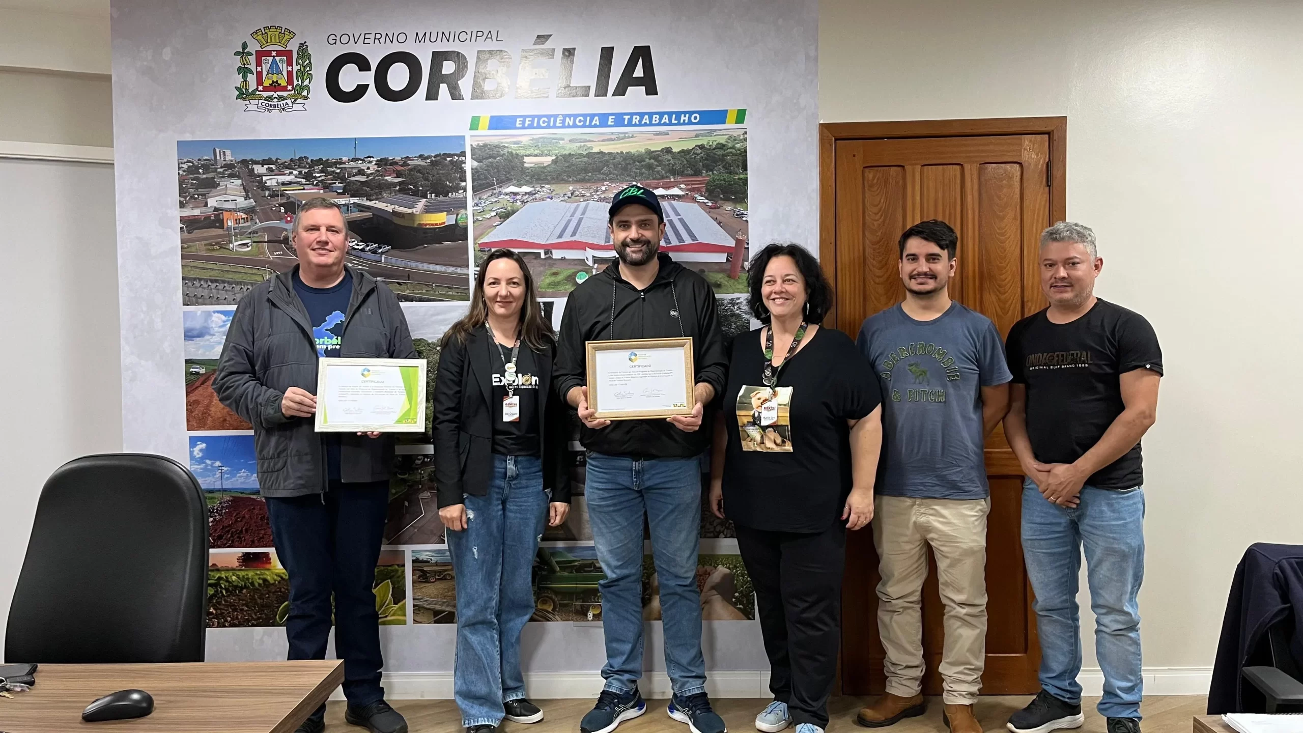 Corbélia volta a integrar o Mapa do Turismo Brasileiro