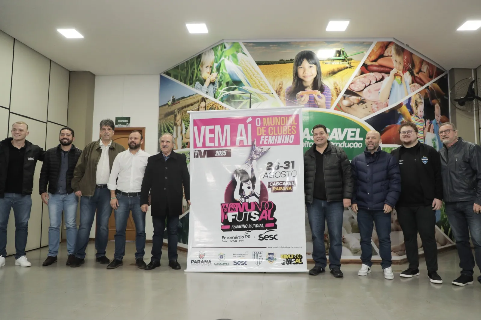 Cascavel será sede da Copa Mundo de Futsal Feminino pela segunda vez