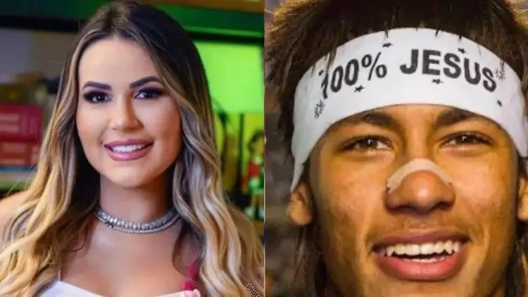 Deolane Bezerra arremata faixa ‘100% Jesus’ de Neymar por R$ 1 milhão