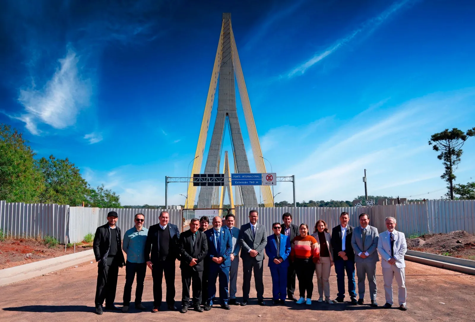 Vereadores de Foz e Presidente Franco buscam solução para a abertura da Ponte da Integração
