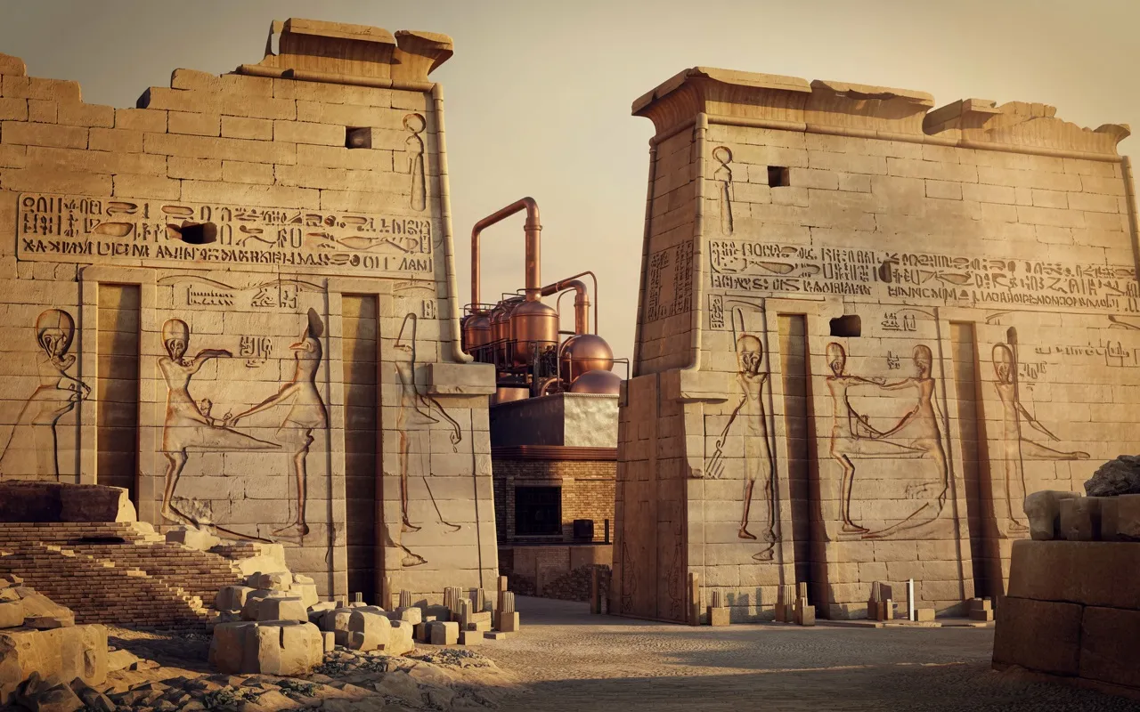 Arqueólogos descobrem cidade de 3.000 anos no Egito com muralha gigante, fábrica de cerveja e vestígios de um portão monumental