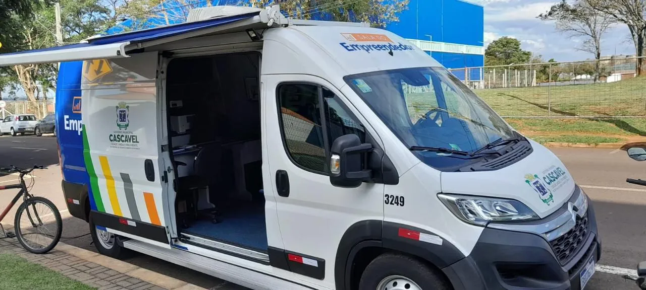 Van Itinerante da Sala do Empreendedor atenderá em frente à AMIC todas as terças-feiras