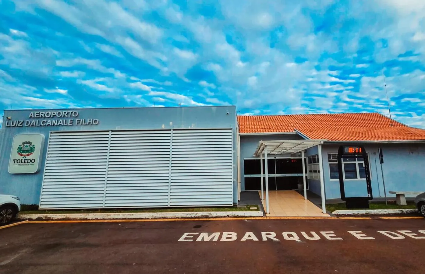 Aeroporto de Toledo receberá Guarita de Inspeção e Controle