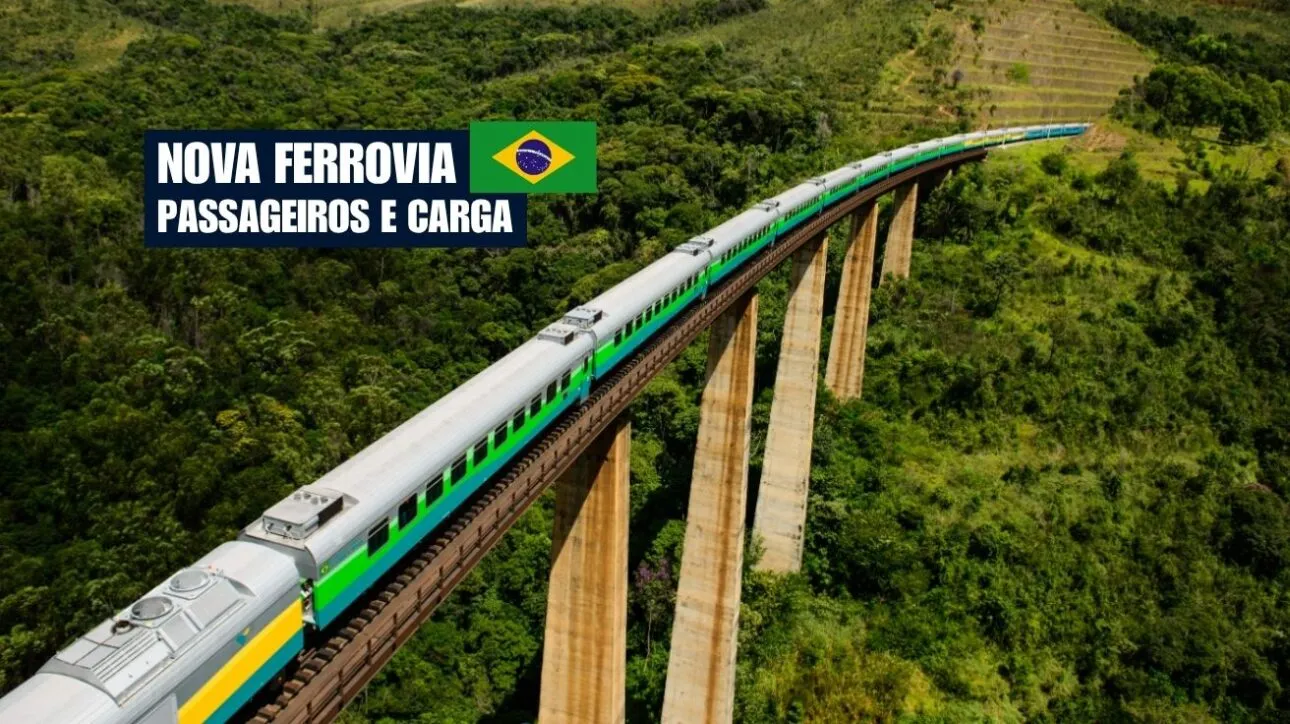 Novo trem brasileiro pode virar modelo no transporte nacional