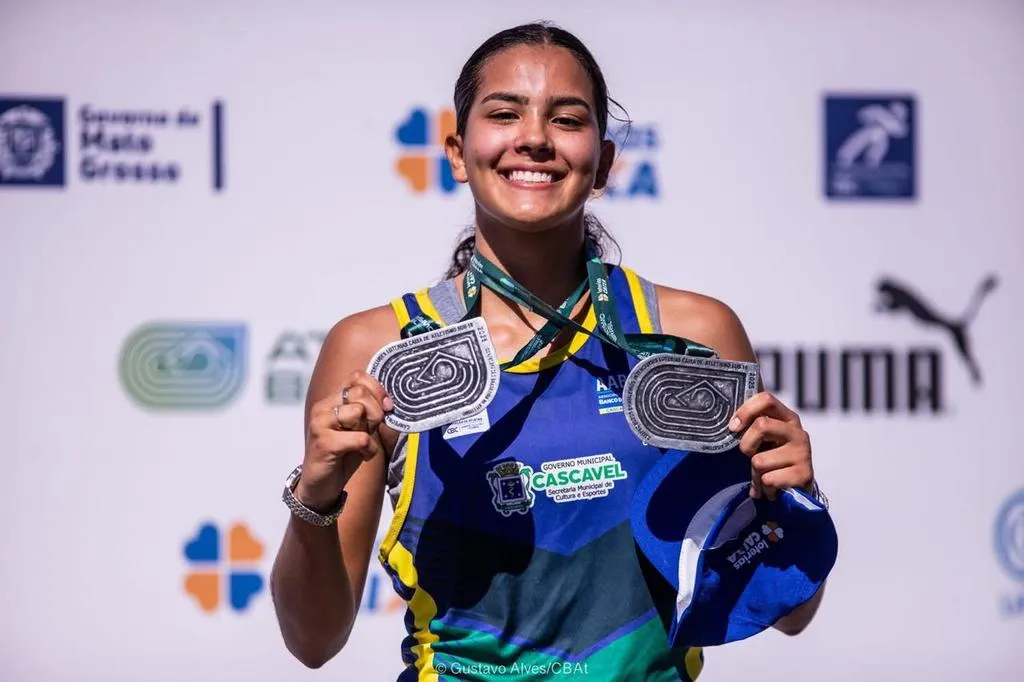 Revelação do Atletismo de Cascavel convocada para a Seleção