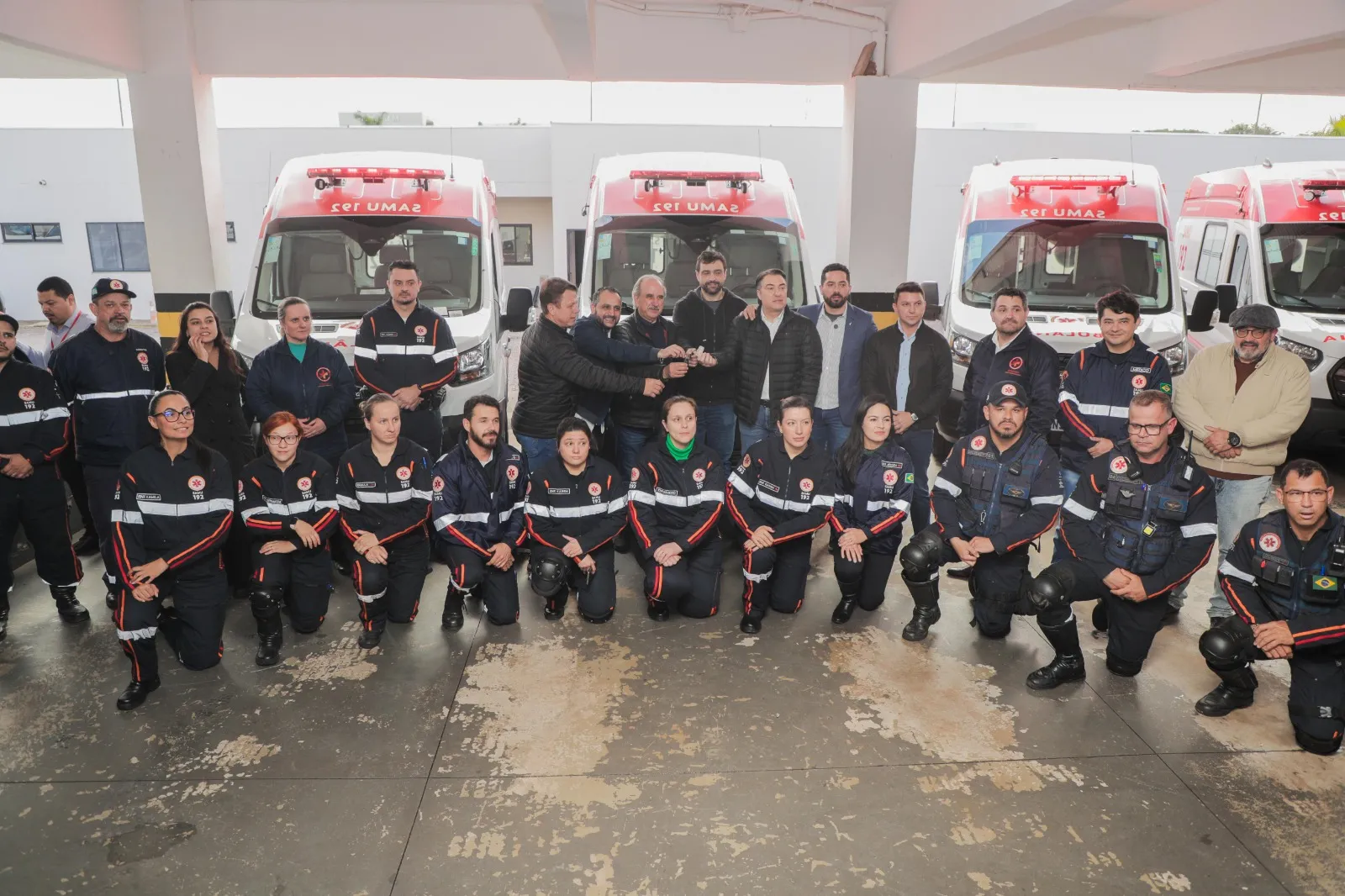 Reforço na saúde: Consamu recebe quatro novas ambulâncias para ampliar atendimentos de urgência