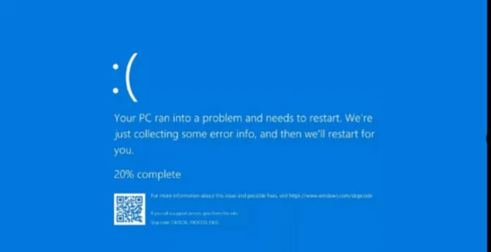 Microsoft “aposenta” famosa tela azul da morte do Windows após mais de 30 anos