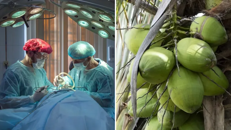 Homem passa por cirurgia após introduzir coco verde no ânus, em Lucas do Rio Verde