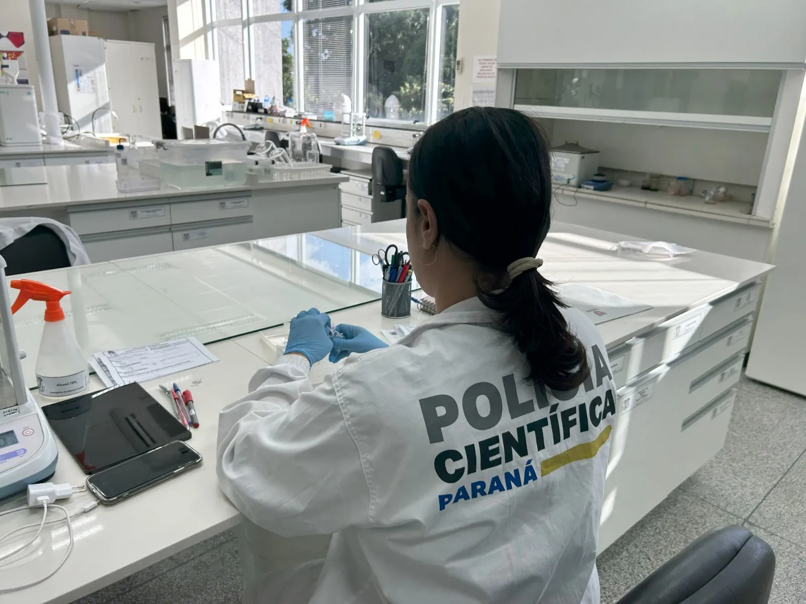 PCP alcança 100% de acerto em teste de identificação de substâncias pelo quarto ano