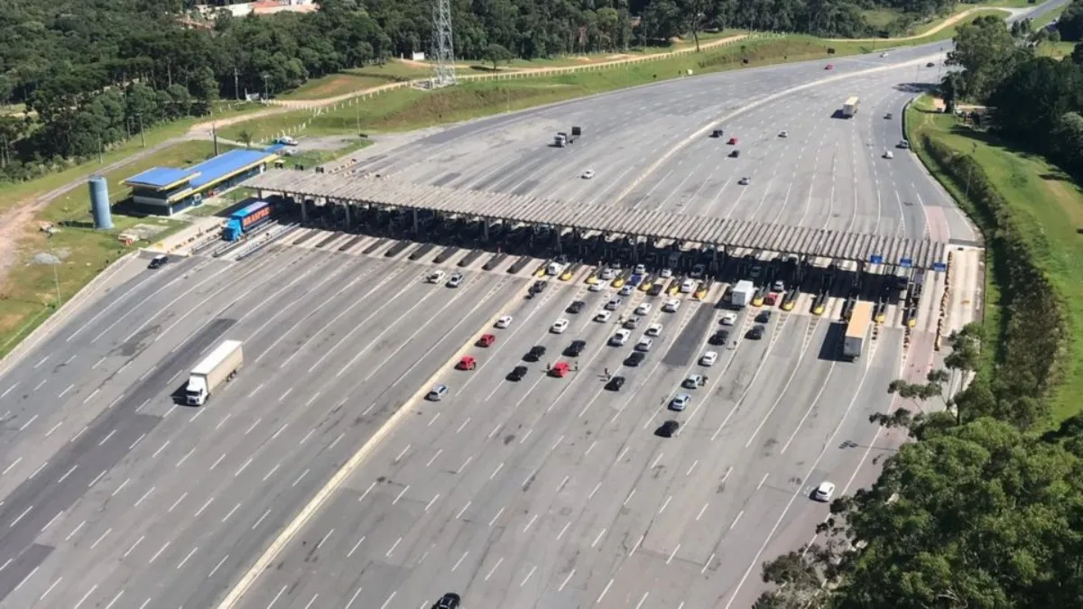 Pedágio sobe para R$ 5,70 em rodovias da Arteris Litoral Sul a partir de quarta-feira