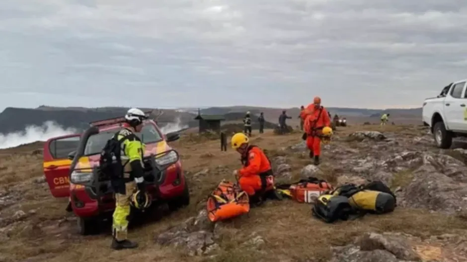 Menina autista de 11 anos cai em cânion no RS e mobiliza resgate por rapel