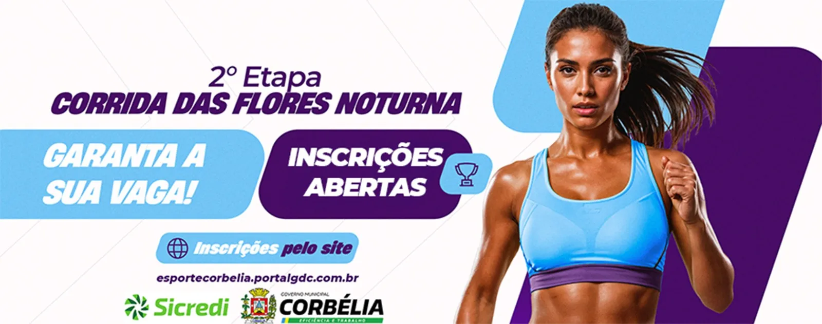 Inscrições abertas para a 2ª etapa da Corrida das Flores