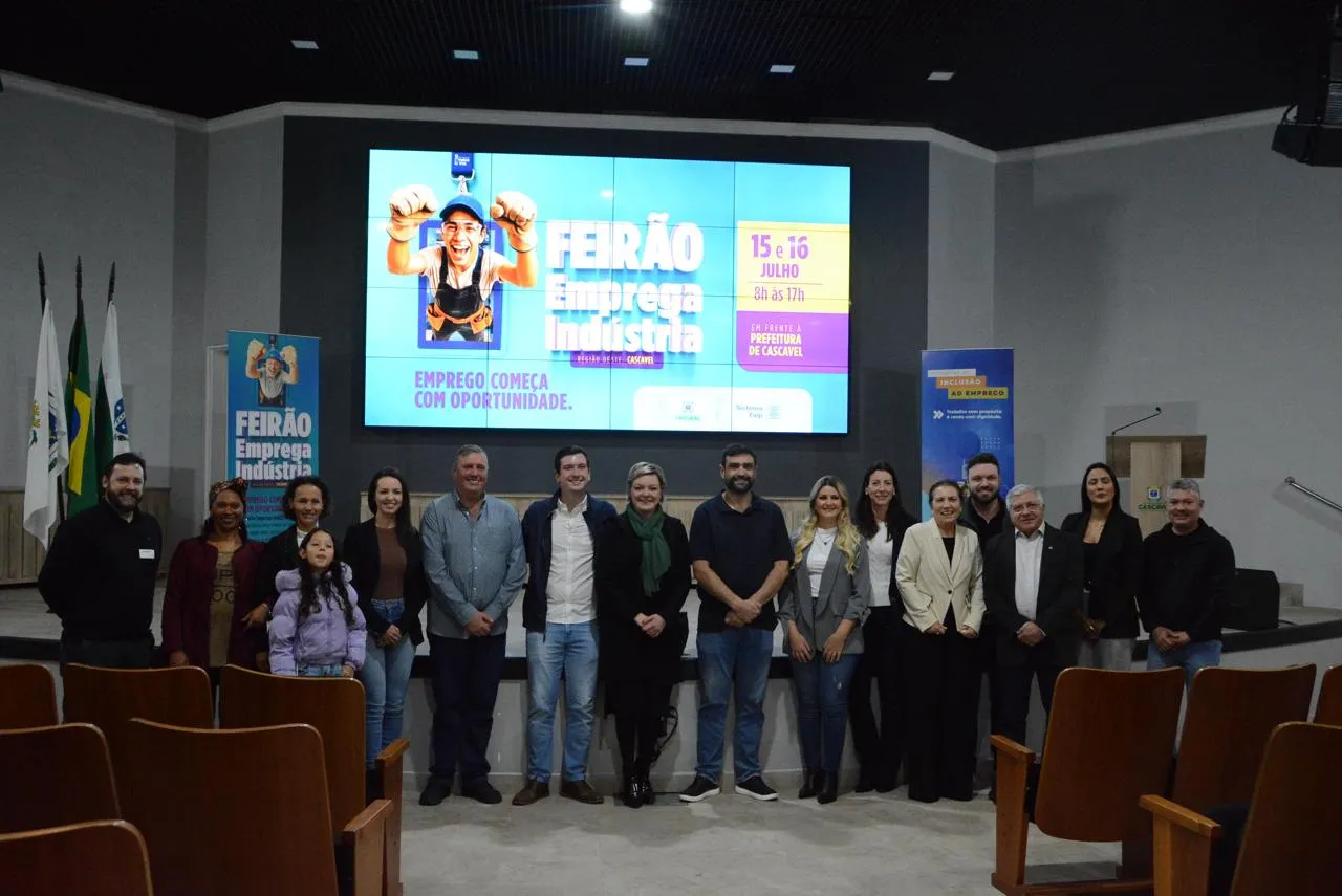Corbélia participa do 1º Feirão Emprega Indústria e se destaca com programa pioneiro de inclusão ao emprego