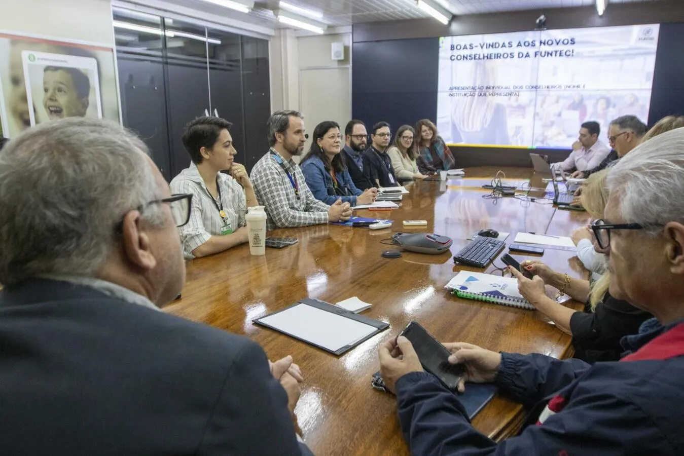 Conselheiros discutem estatuto e planejamento da Funtec
