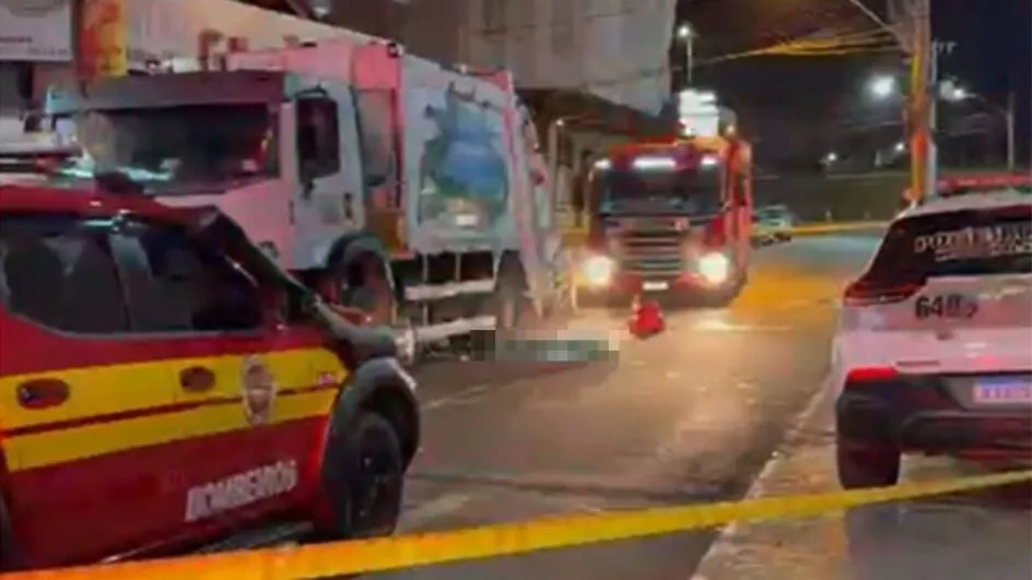 Homem em situação de rua morre atropelado por caminhão de lixo no Centro de Itapema