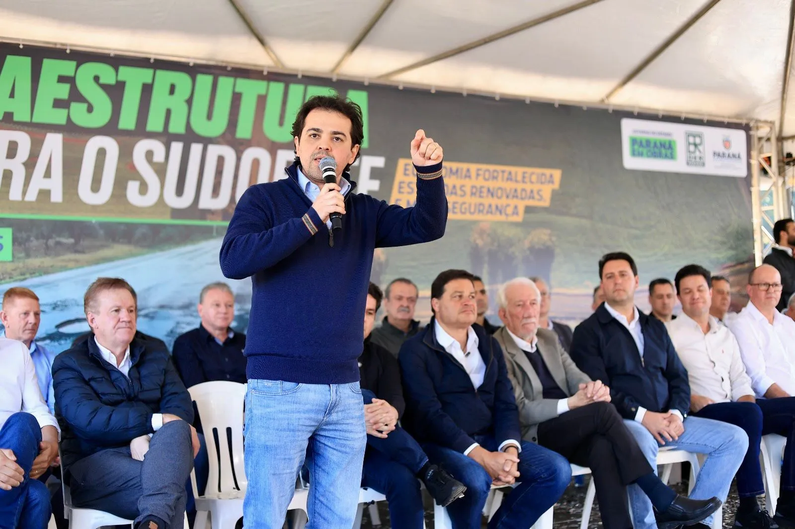 Deputado Luiz Fernando Guerra (União) comemora entrega da PRC-280 e afirma: uma das rodovias mais modernas do Brasil