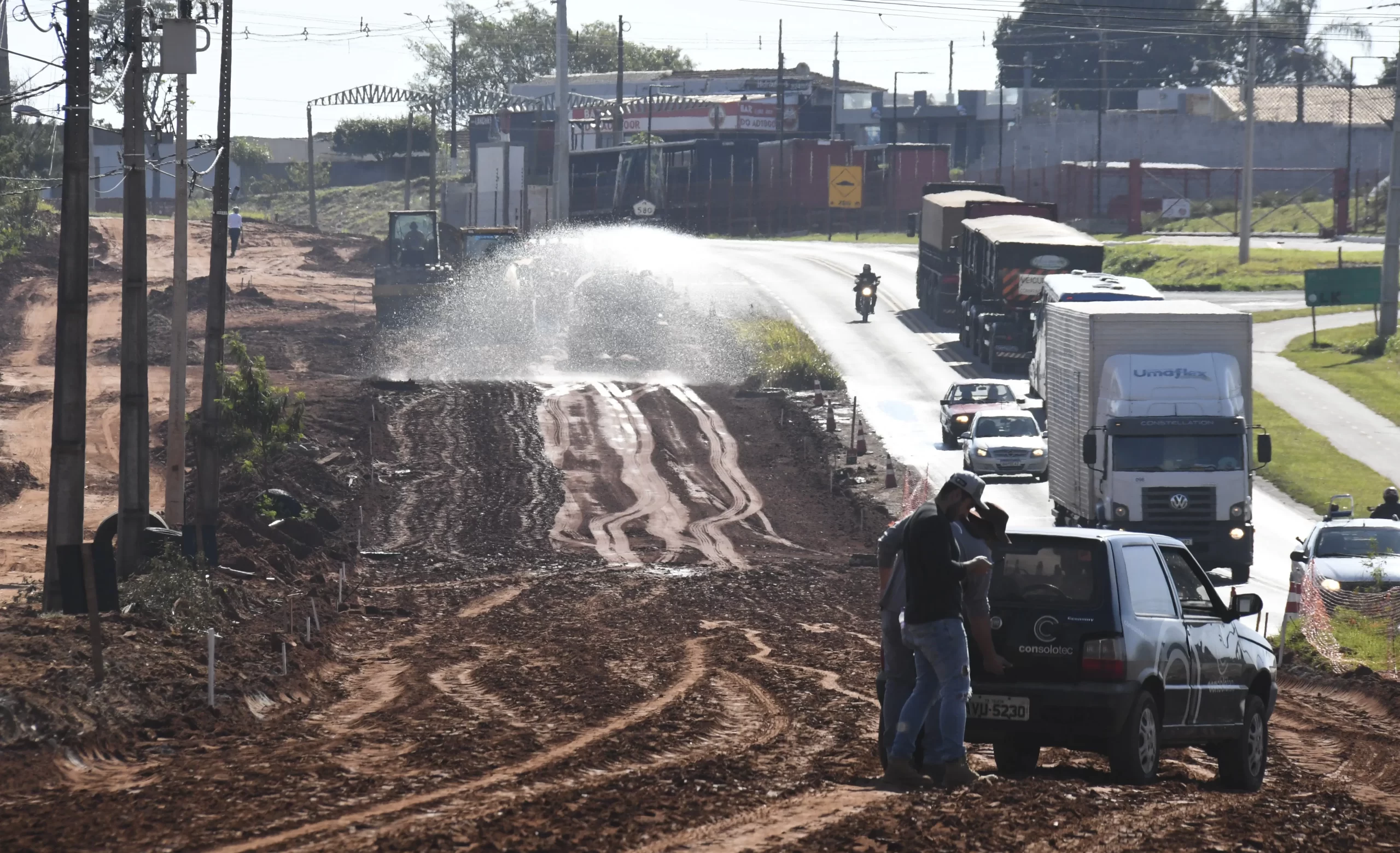 Obras da avenida Pedromiro José Fernandes avançam e duplicação começa a ganhar forma em Umuarama