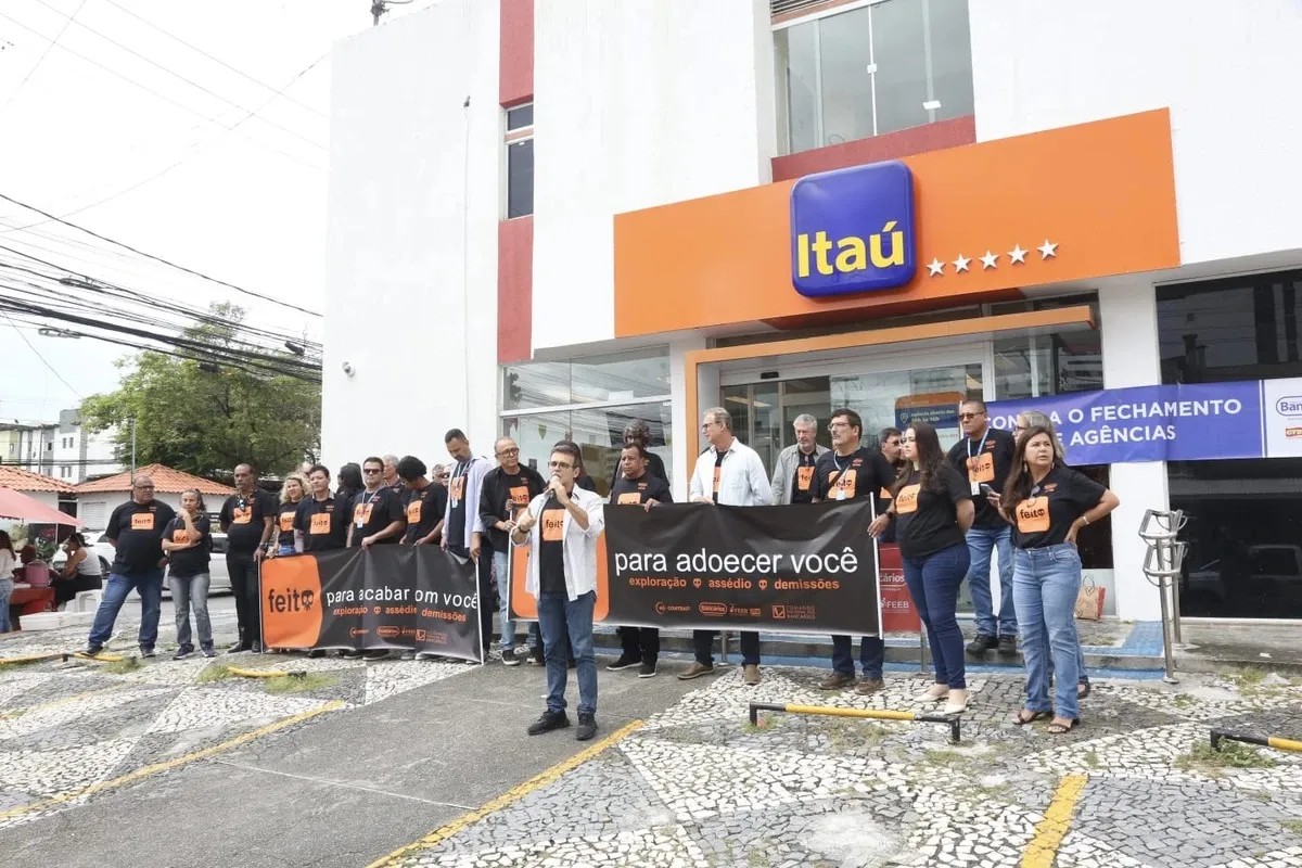 Agência histórica do Itaú com 18 mil clientes anuncia fechamento em Feira de Santana