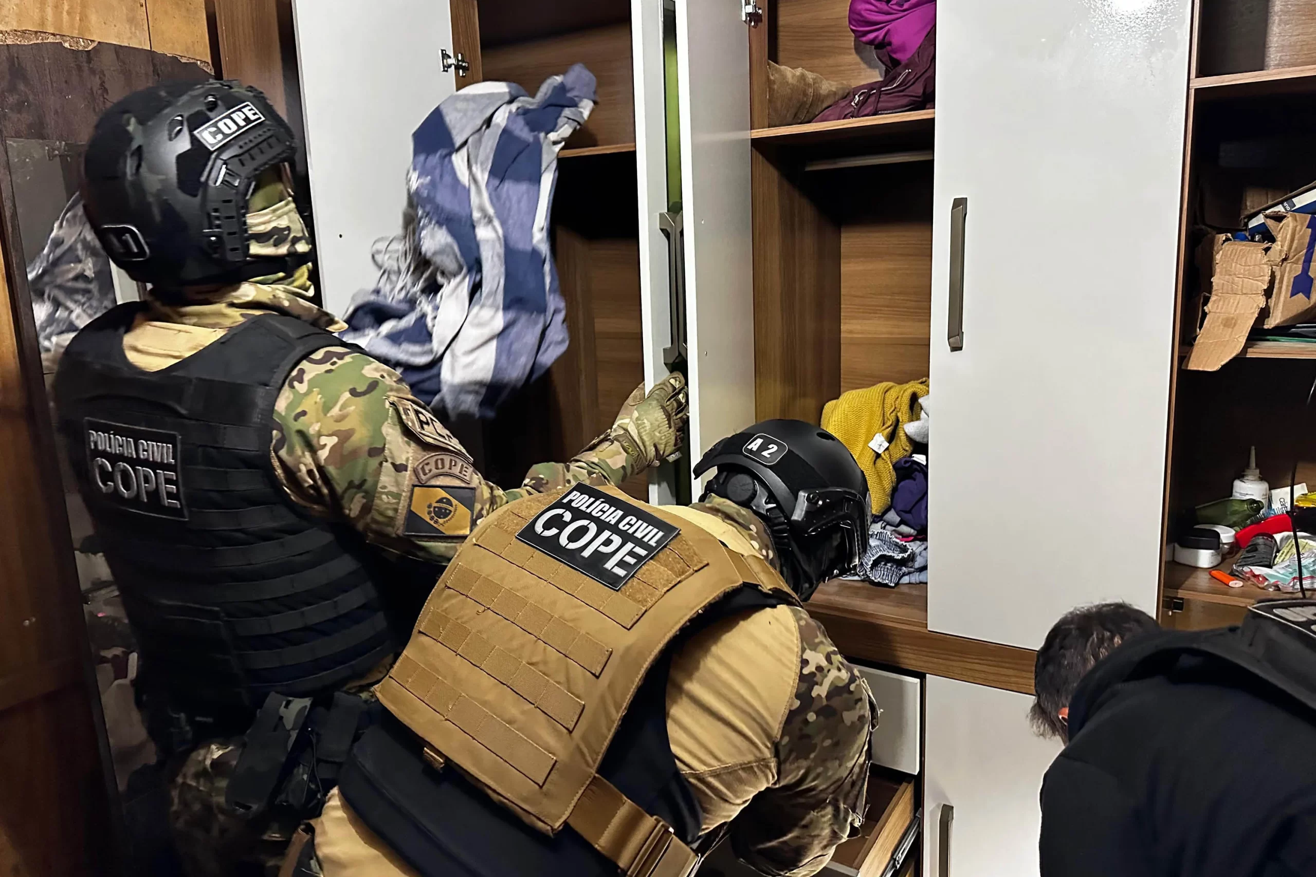 PCPR deflagra operação contra grupo investigado por comércio ilegal de armas no Sudoeste