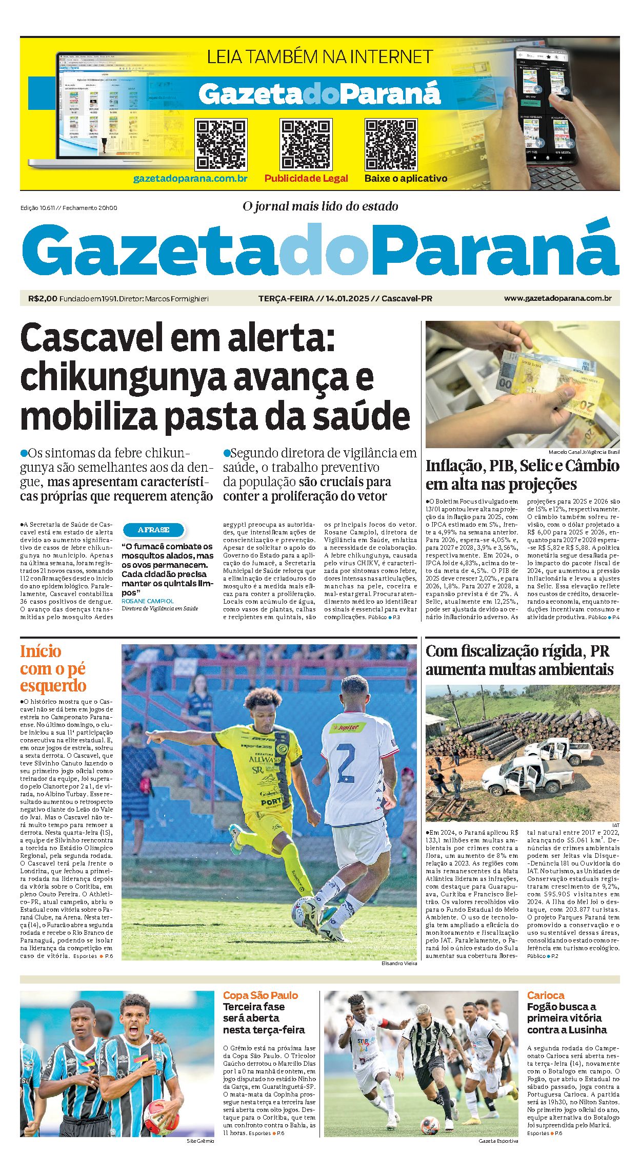 Capa da edição 10611