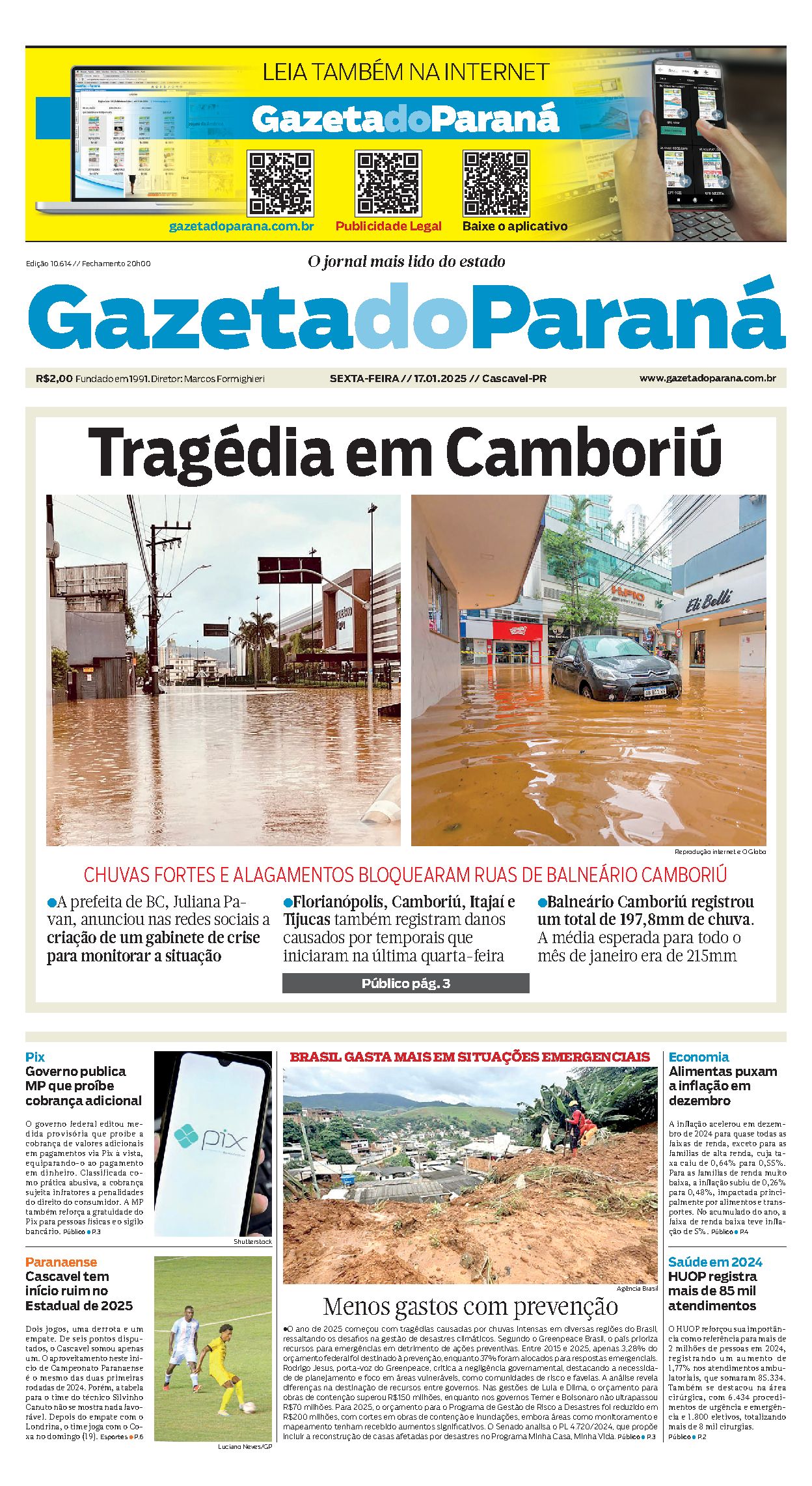 Capa da edição 10614