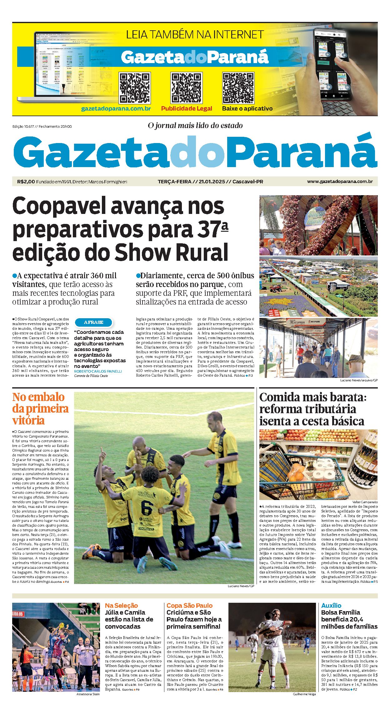 Capa da edição 10617