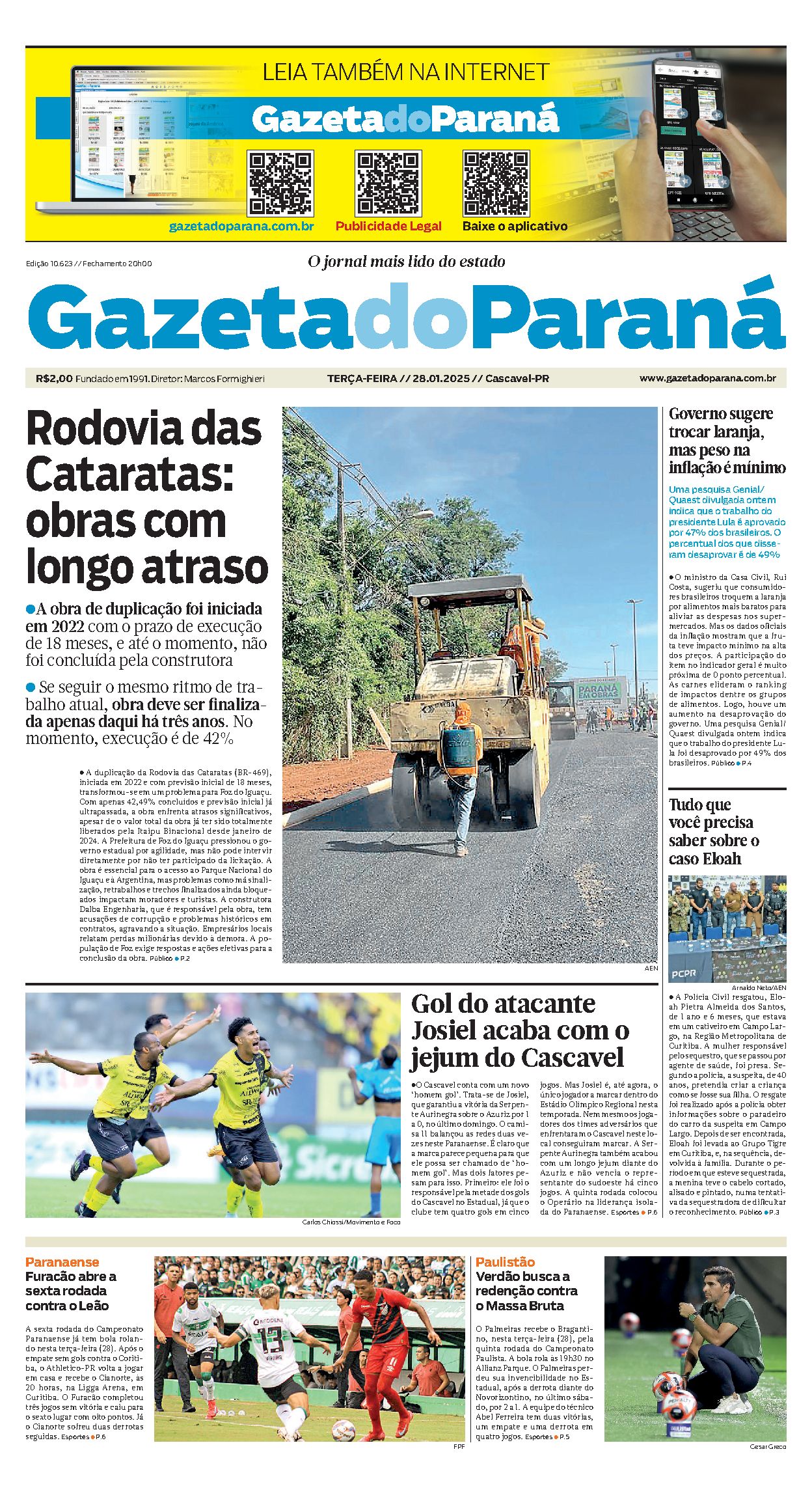 Capa da edição 10623