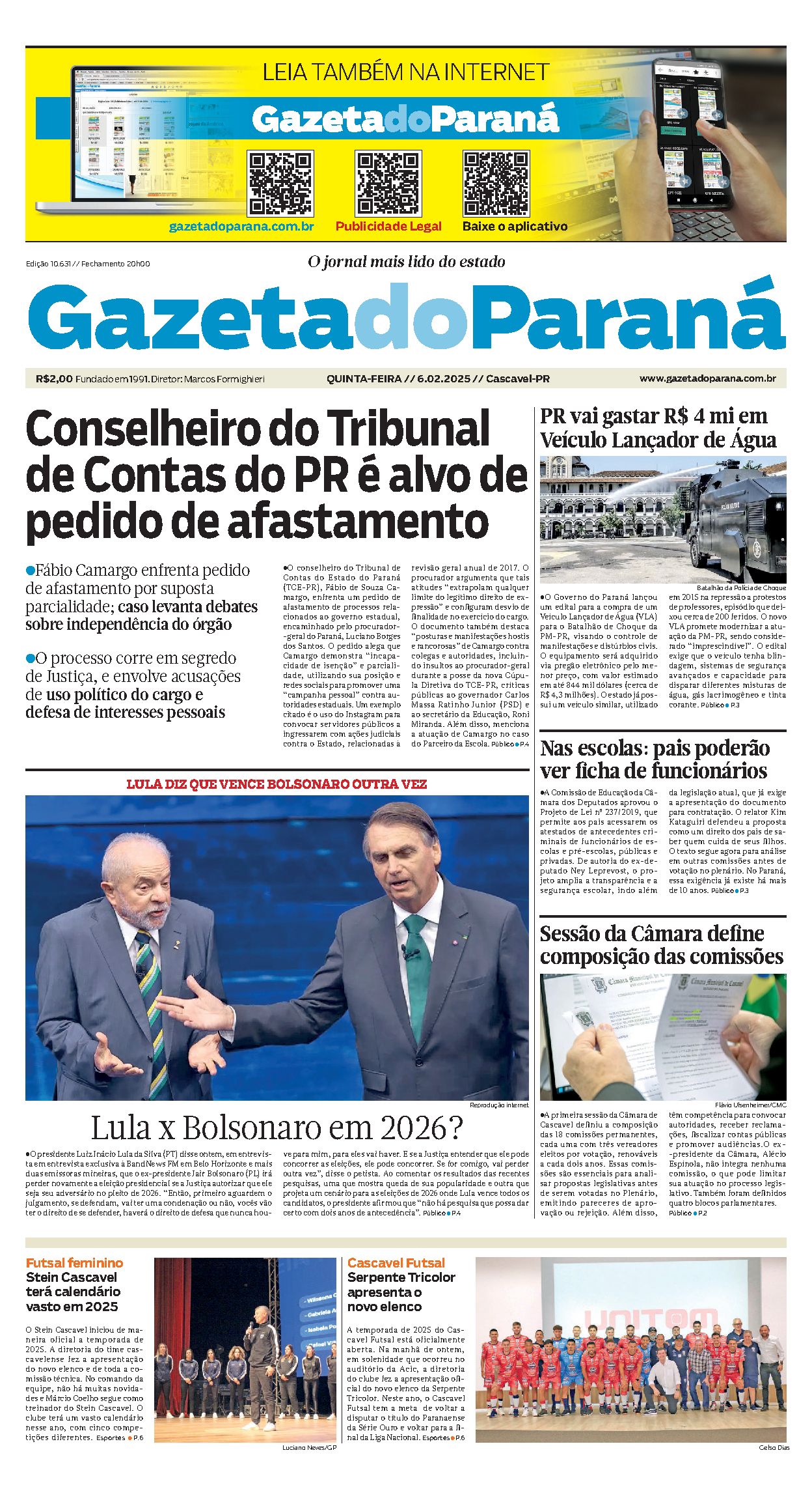 Capa da edição 10631