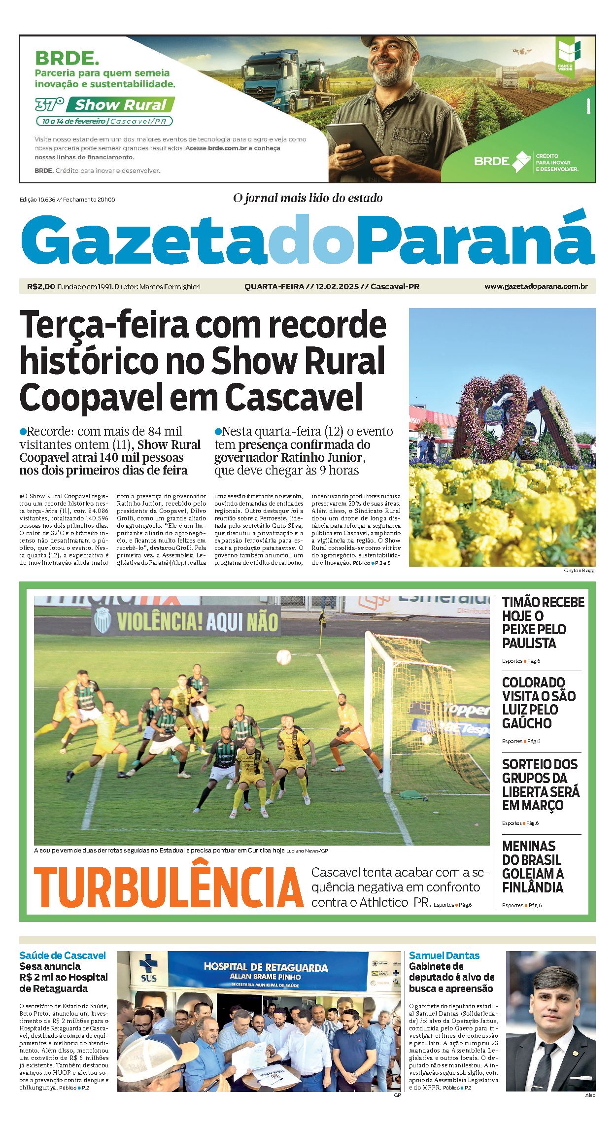 Capa da edição 10636