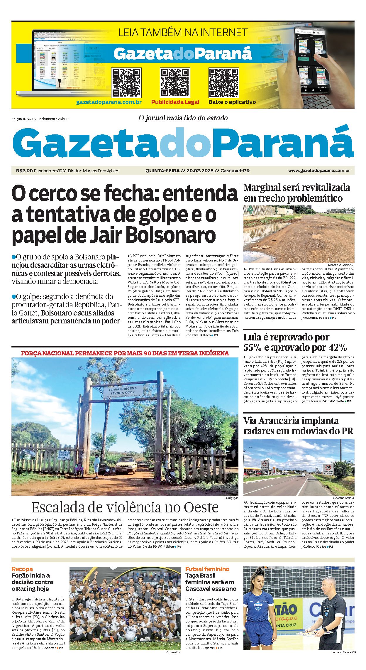 Capa da edição 10643