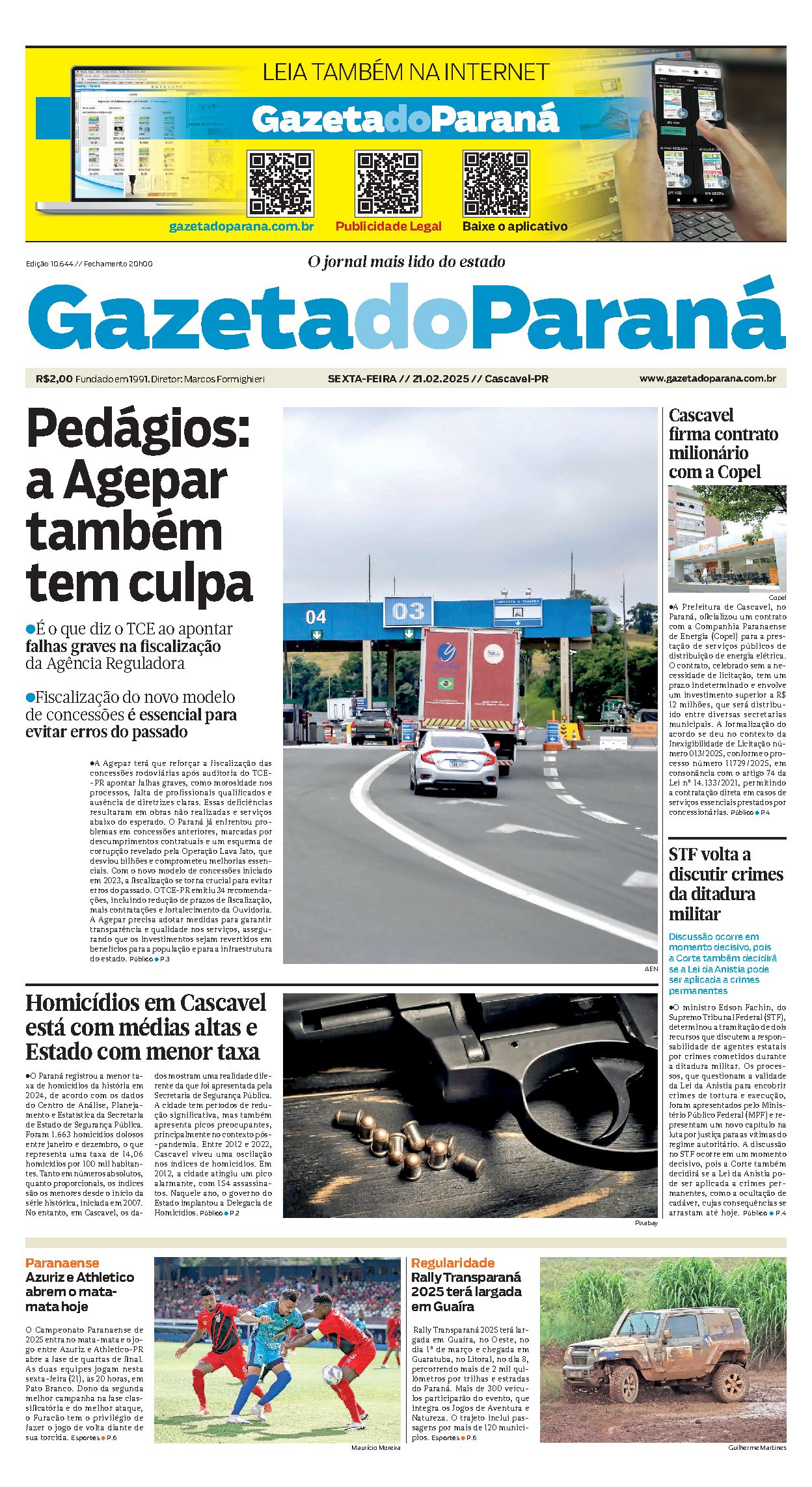 Capa da edição 10644