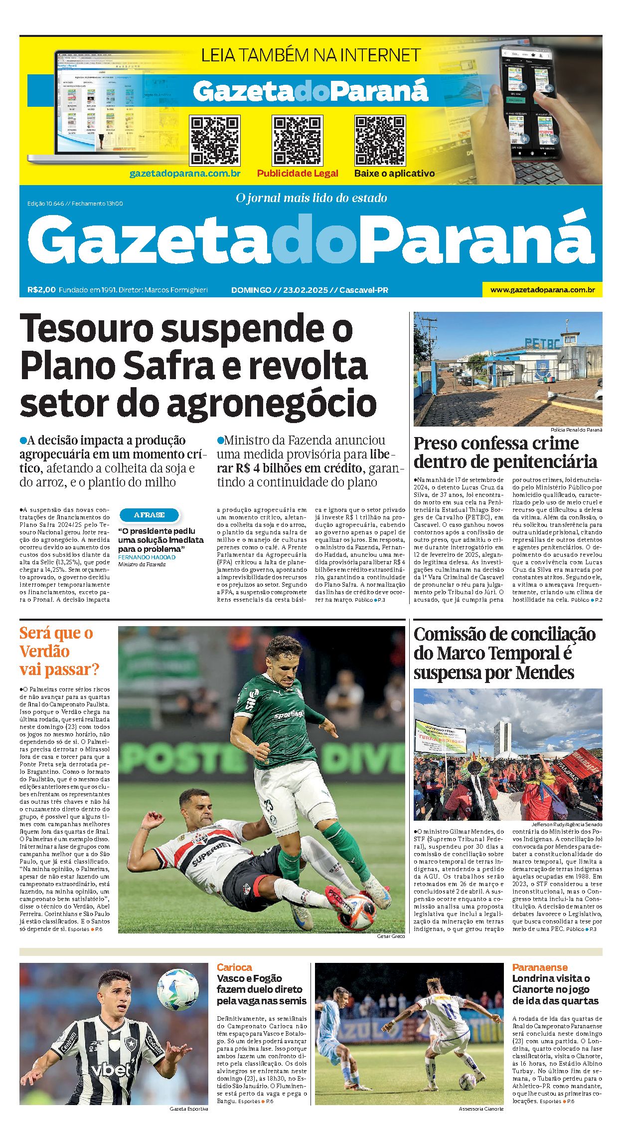 Capa da edição 10646