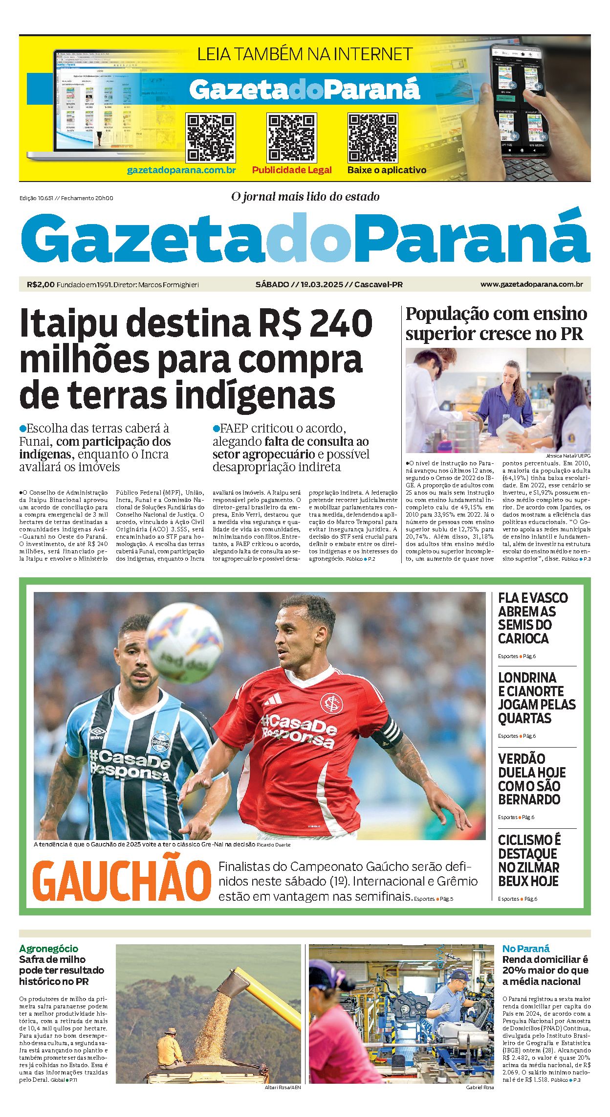 Capa da edição 10651