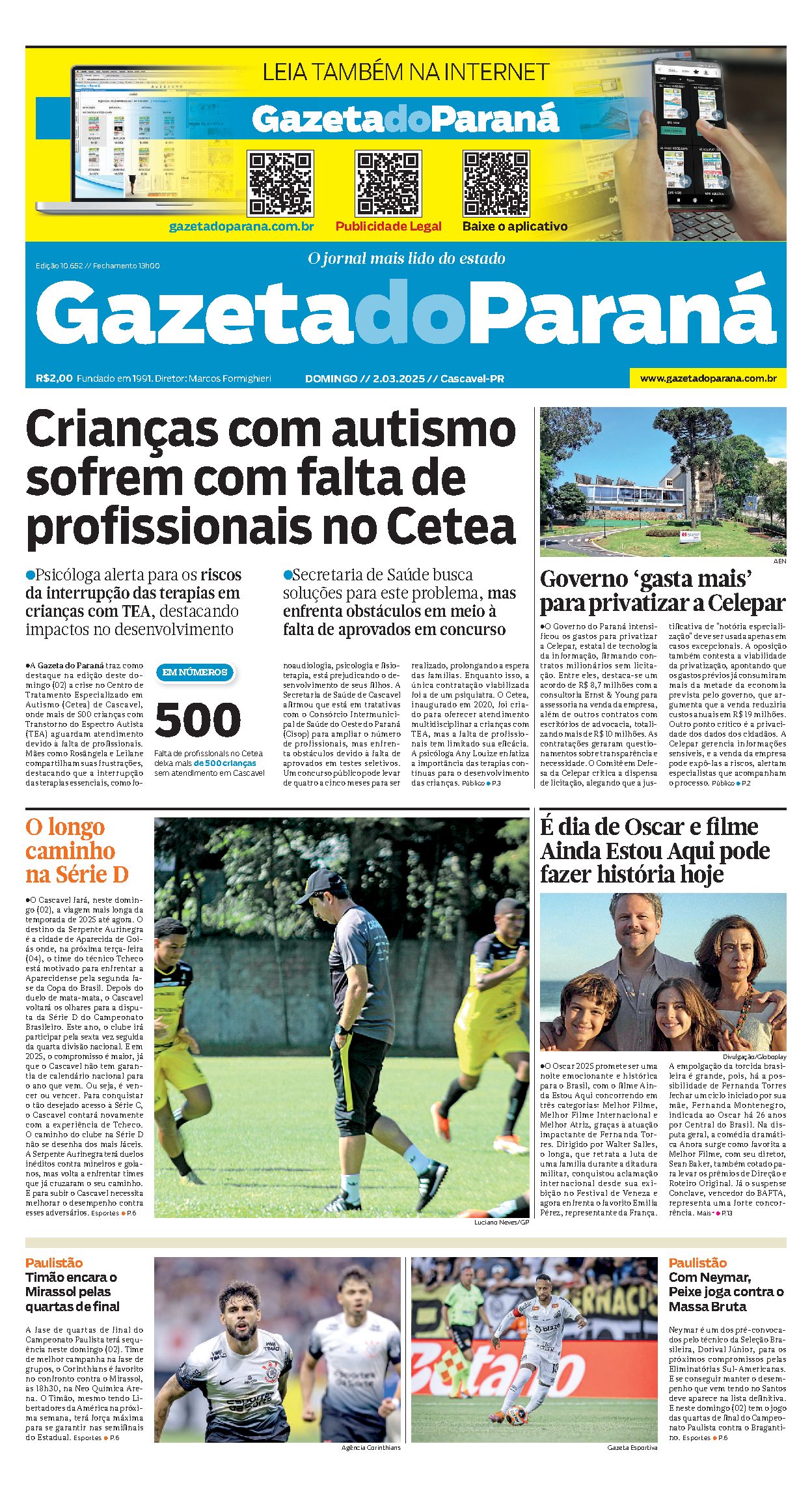 Capa da edição 10652