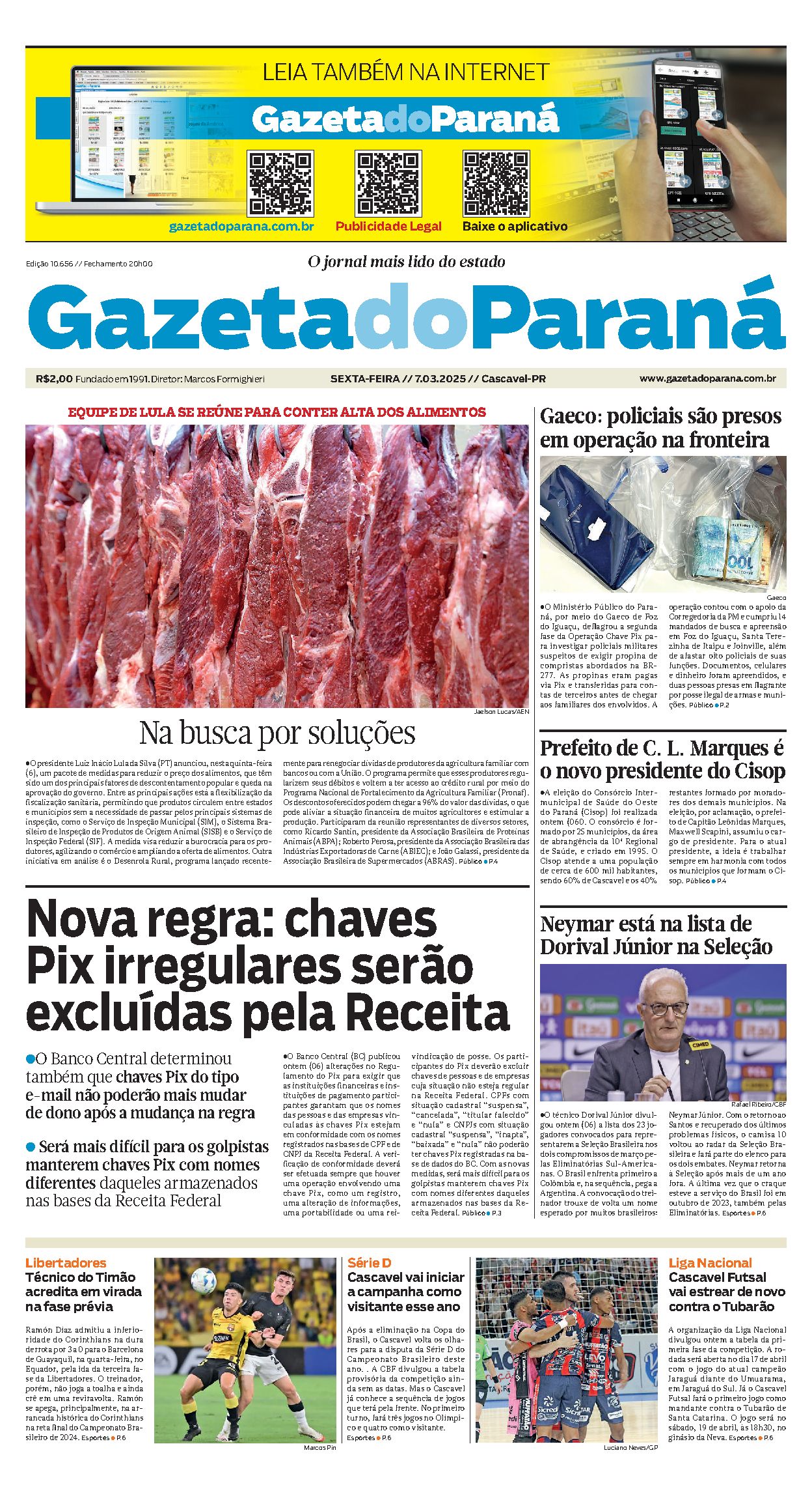 Capa da edição 10656