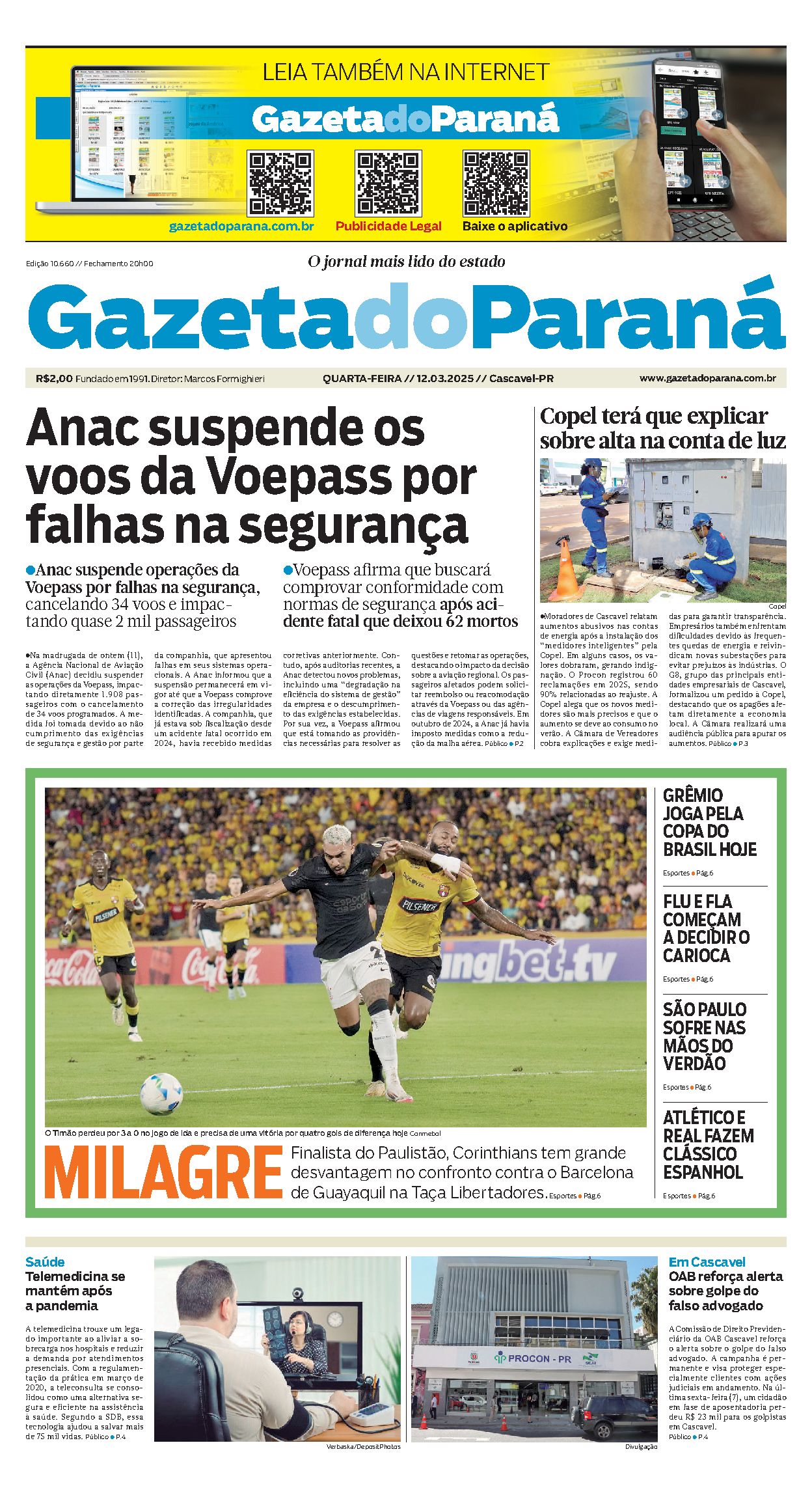 Capa da edição 10660