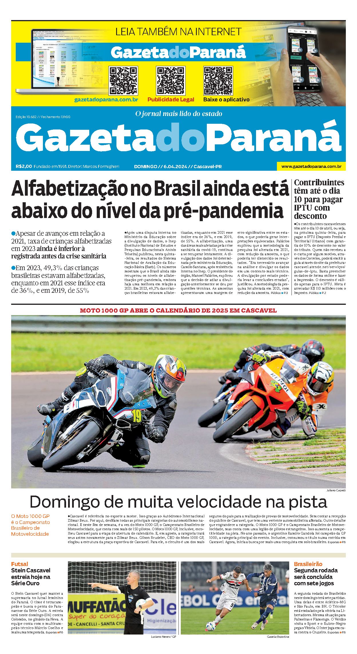 Capa da edição 10682