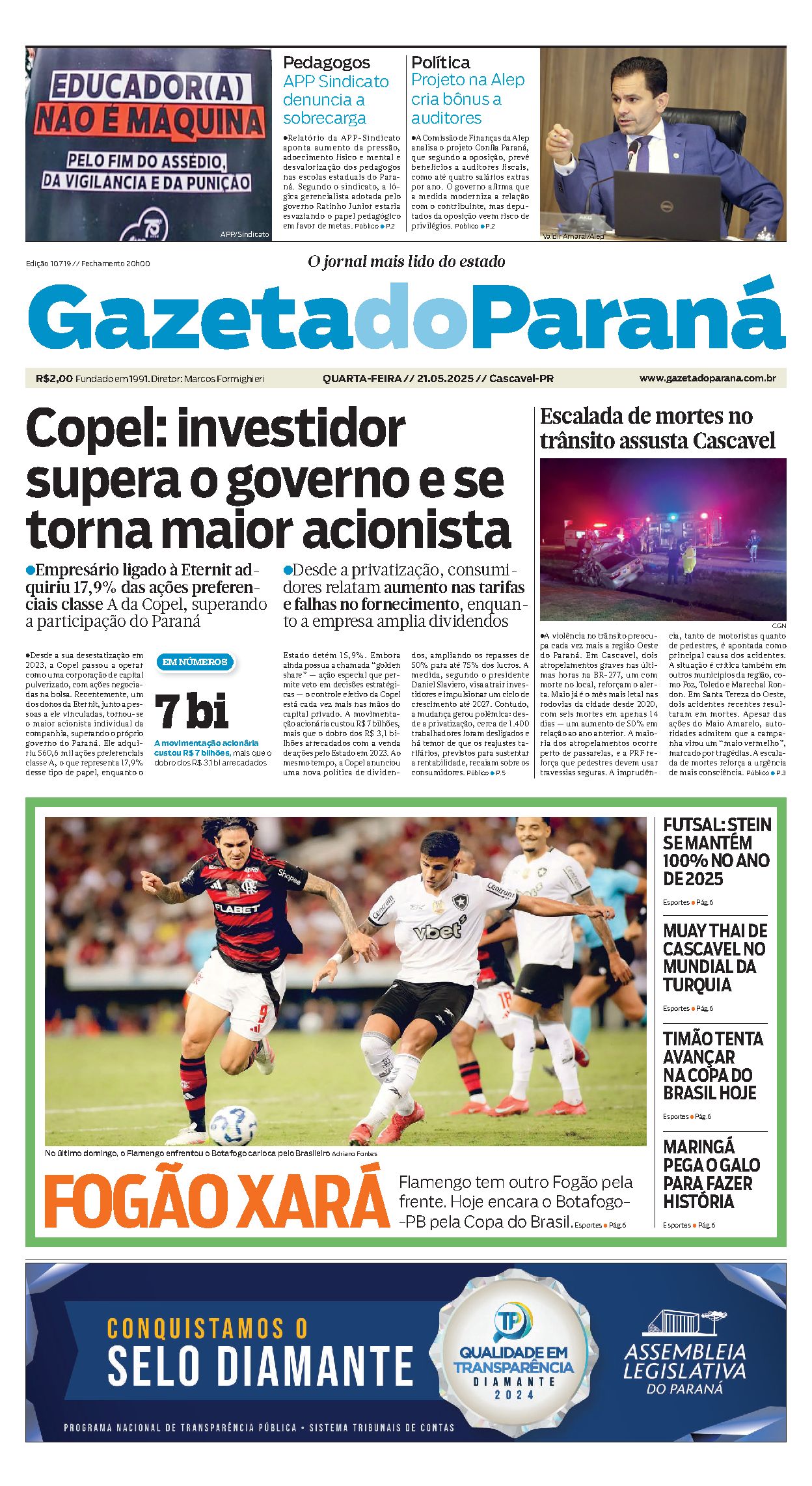 Capa da edição 10719