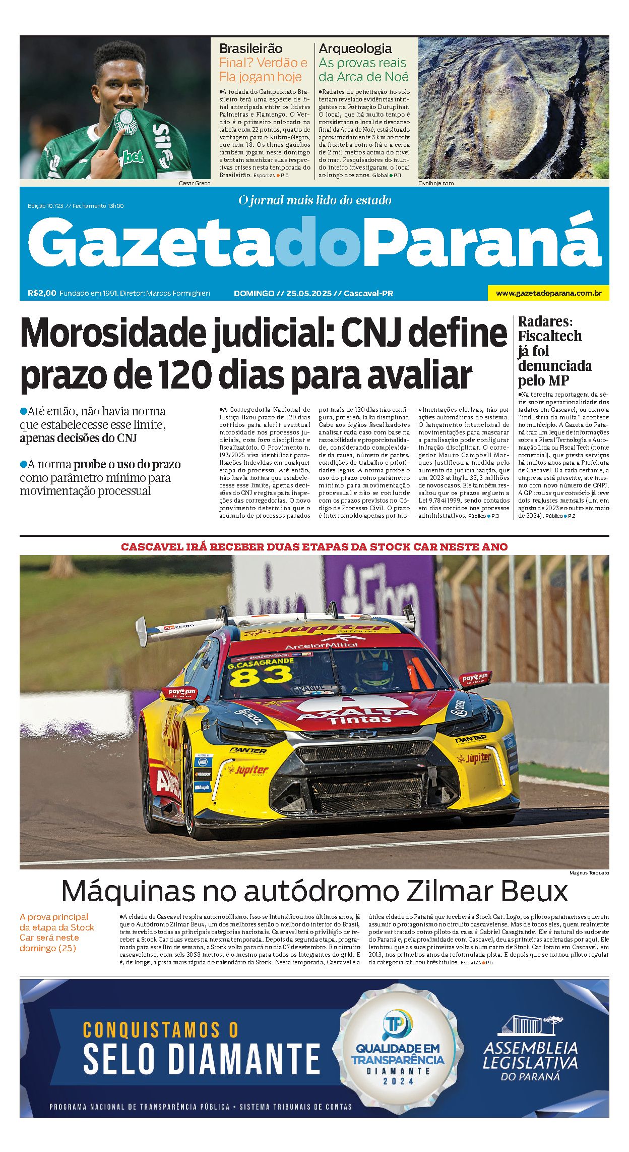 Capa da edição 10723