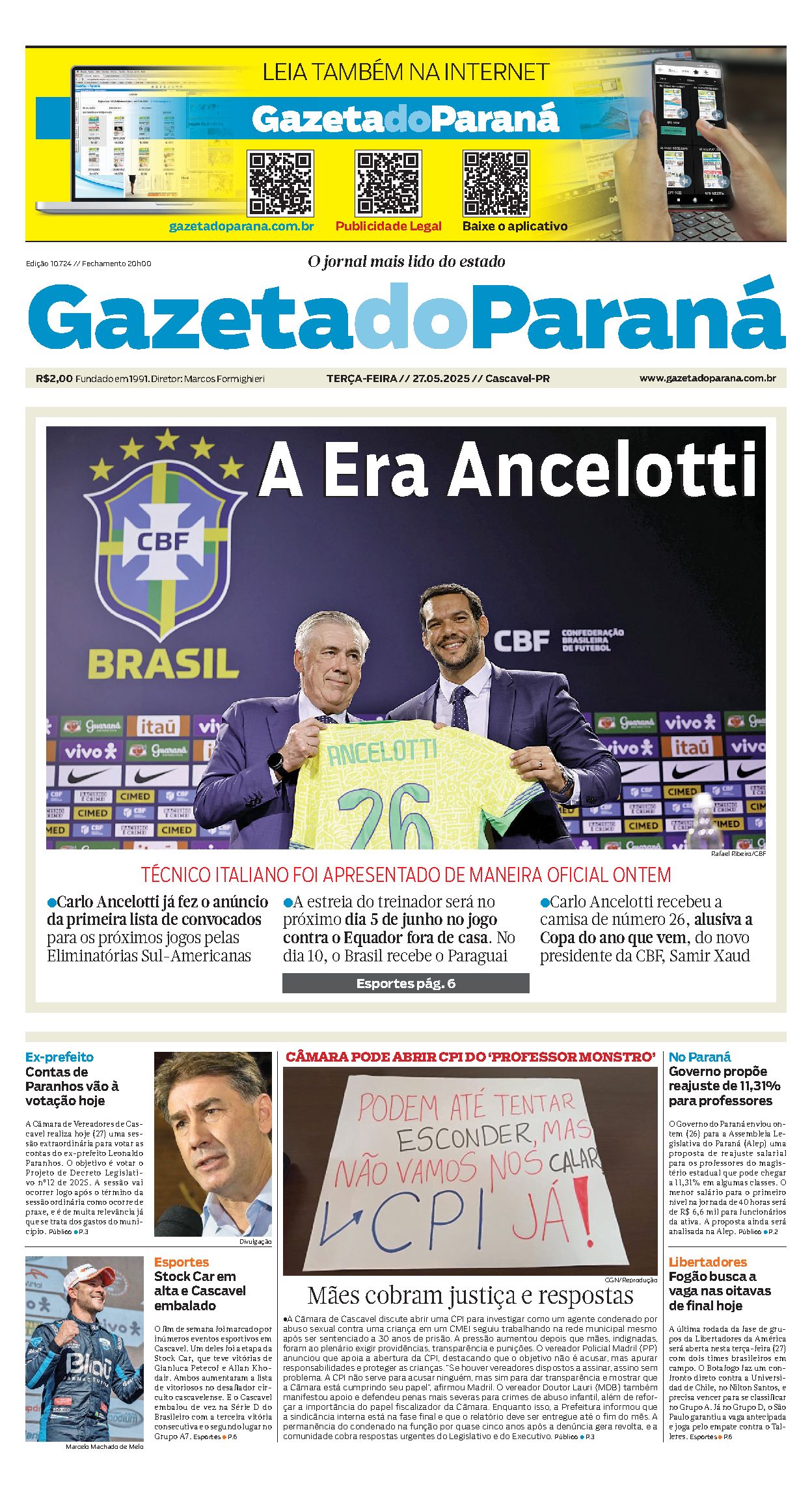 Capa da edição 10724